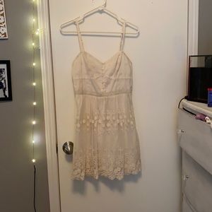 White American eagle dress
